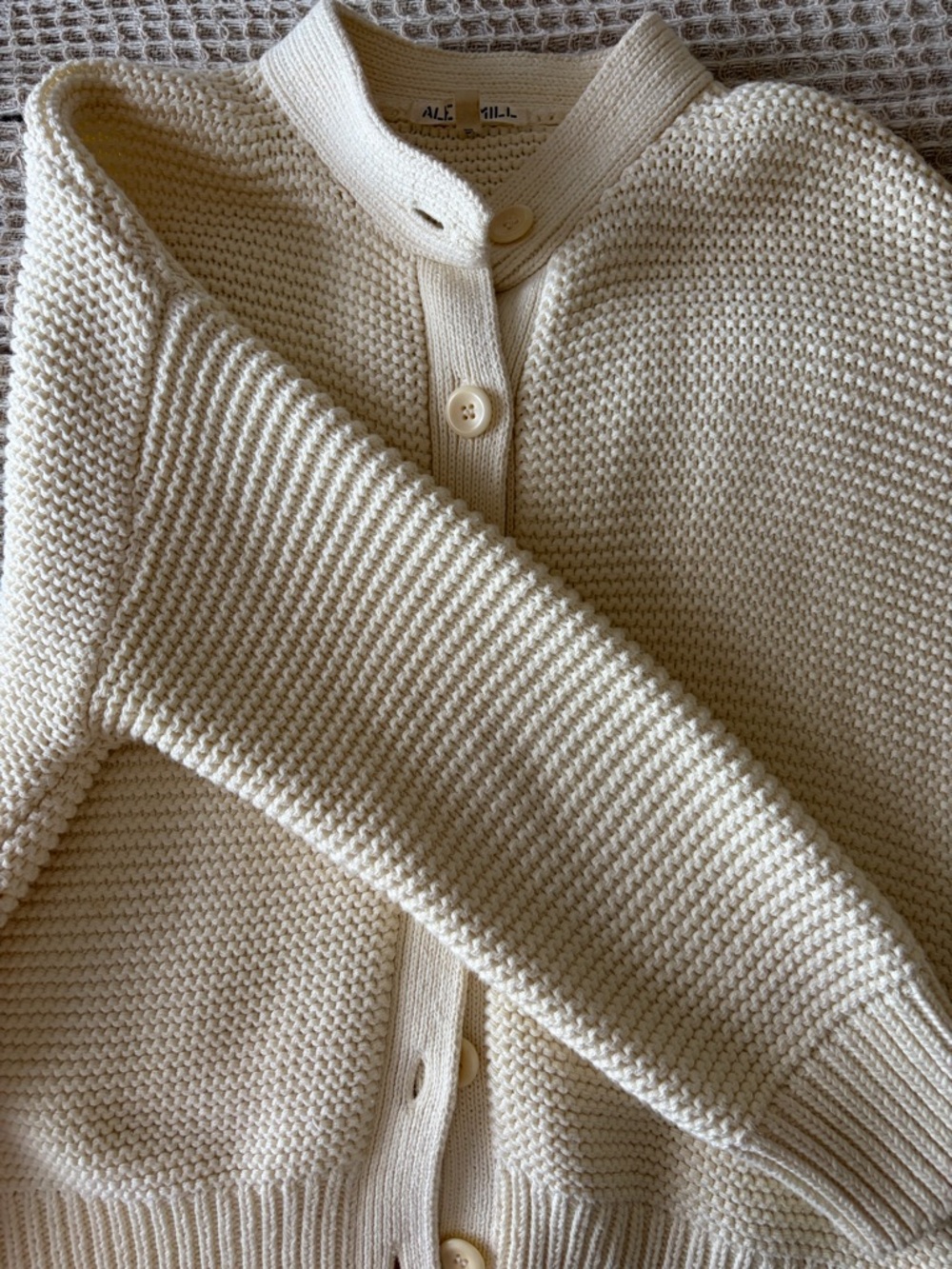 Alex Mill Nico Cardigan - Ivory - Picture 4 of 5